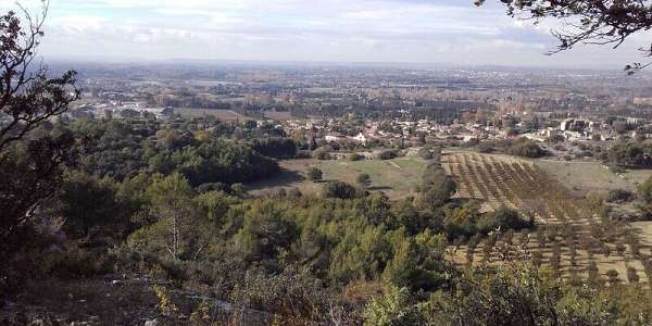 Sur les hauteurs de Lagnes